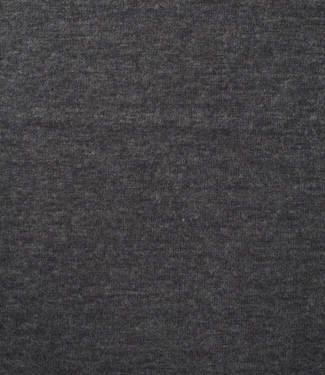 grijs melee - merino touch gebreide stof