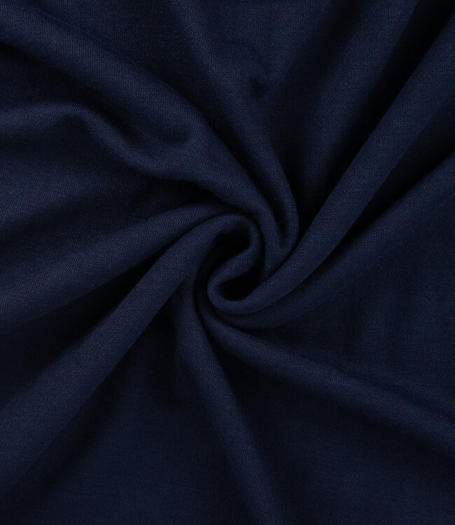 marine - merino touch gebreide stof