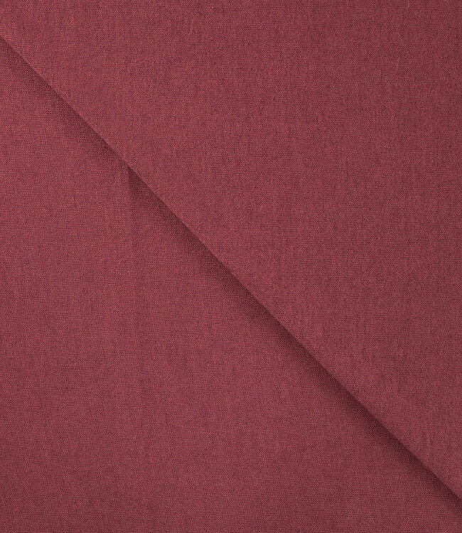 bordeaux - merino touch gebreide stof