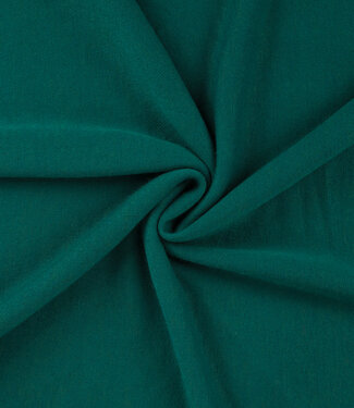 petrol - merino touch gebreide stof