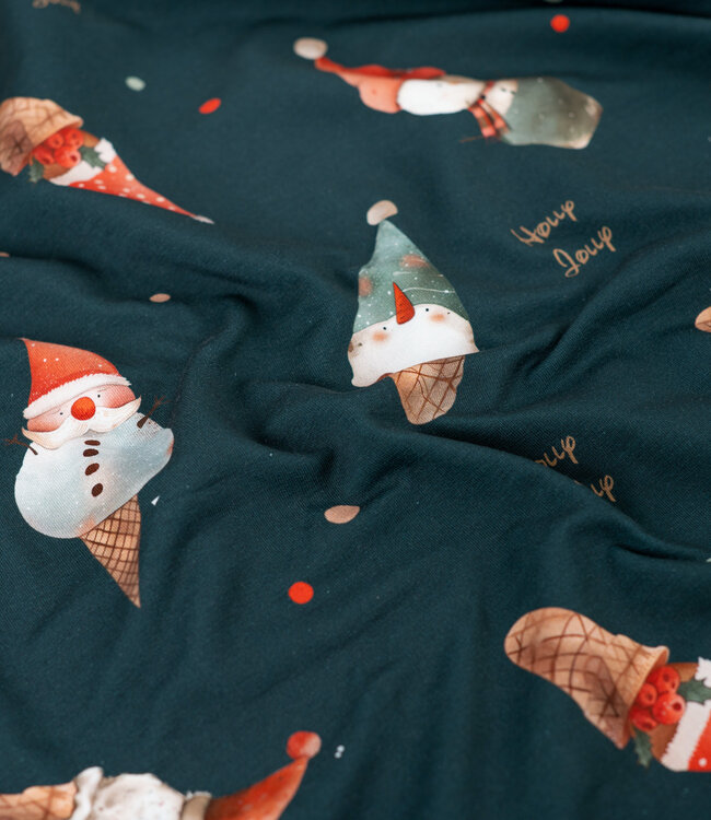 snowman icecream - french terry