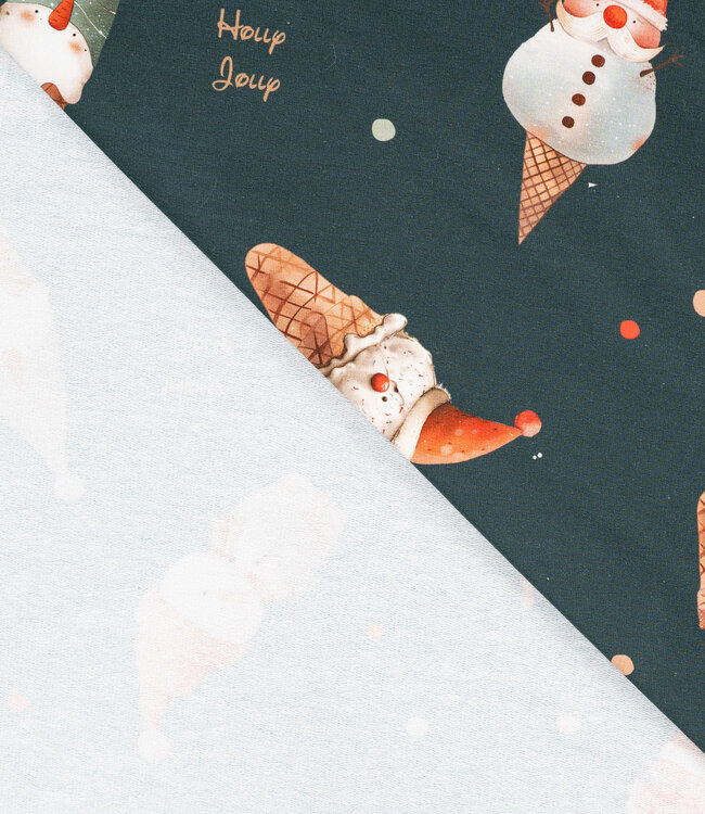 snowman icecream - french terry