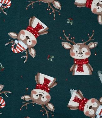 christmass reindeer - french terry