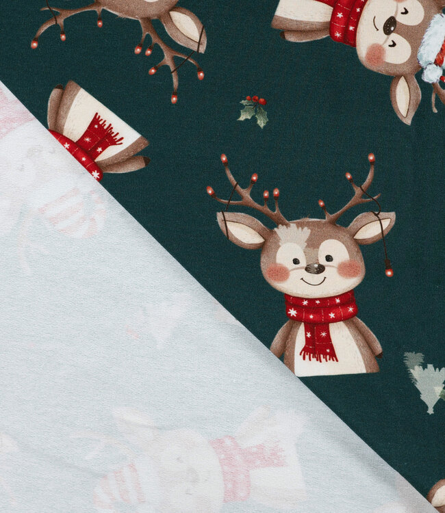 christmass reindeer - french terry