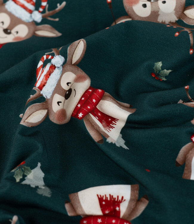 christmass reindeer - french terry