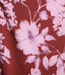 Atelier Jupe lila wazige bloemen op pecanbruin - viscose