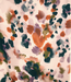 Atelier Jupe warme wintertonen in splashdessin op grijsbeige - viscose