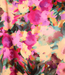 Atelier Jupe roze aquareldessin op beige - viscose