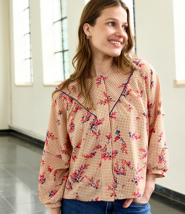 Atelier Jupe Phoebe blouse - papieren patroon