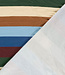 multicolor brede strepen - french terry