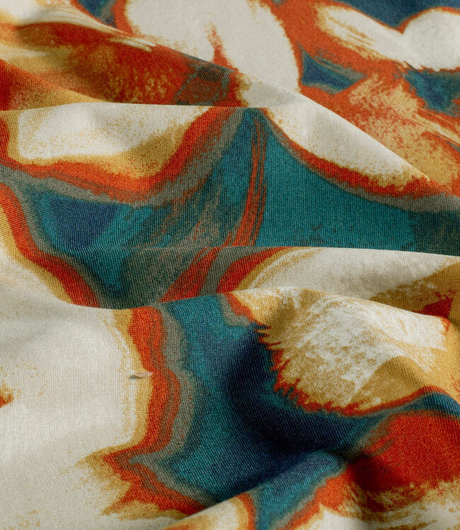 abstracte bloem roest - punta di roma