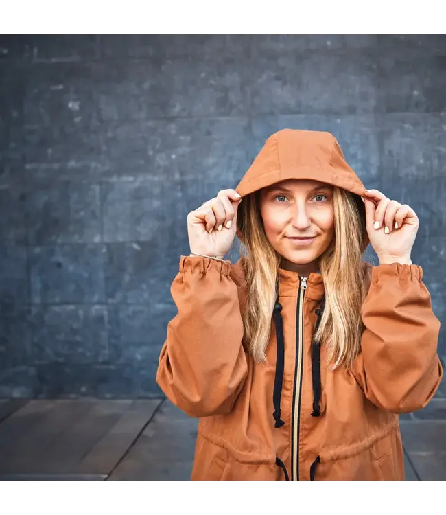 Ikatee QUIMPER - parka regenjas DAMES - papieren patroon