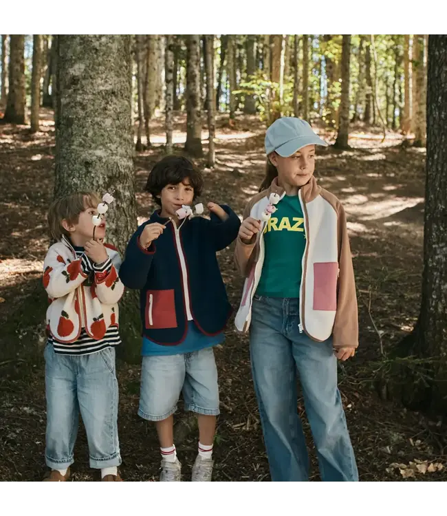 Ikatee NAGANO - vest teddy KIDS - papieren patroon