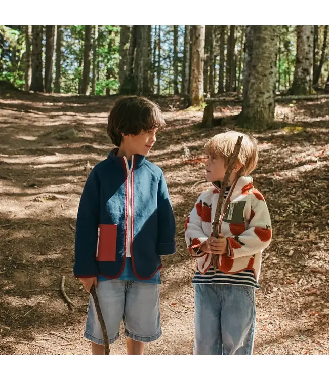 Ikatee NAGANO - vest teddy KIDS - papieren patroon