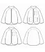 Ikatee NAGANO - vest teddy KIDS - papieren patroon