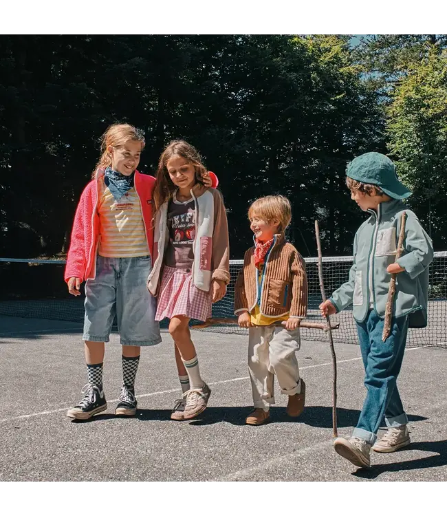 Ikatee NAGANO - vest teddy KIDS - papieren patroon