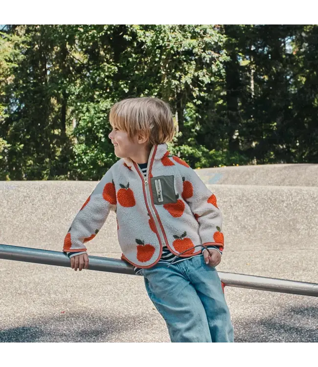 Ikatee NAGANO - vest teddy KIDS - papieren patroon