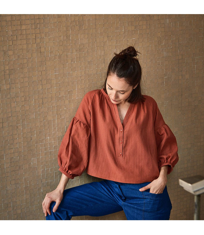 Ikatee OKINAWA - blouse of kleedje - papieren patroon