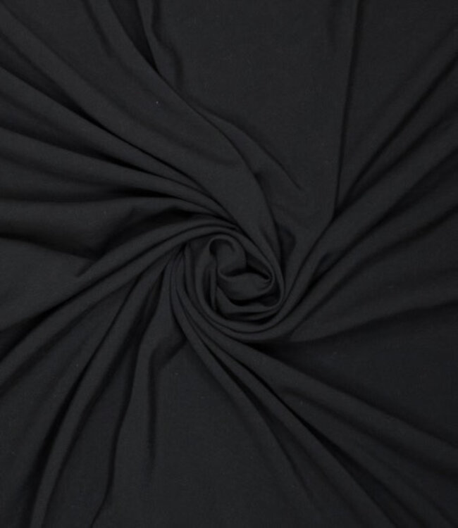 zwart - sandwashed bamboe