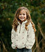 mauve kleine bloemetjes - teddy sherpa