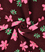 bloemen bordeaux - heavy teddy