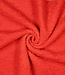 hevig rood - teddy boucle double face met fleece