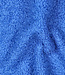 klein blauw  - teddy boucle double face met fleece