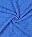 klein blauw  - teddy boucle double face met fleece