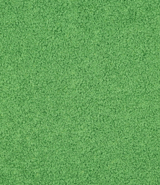 appelgroen - teddy boucle double face met fleece
