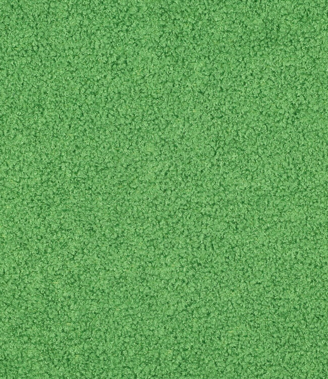 appelgroen - teddy boucle double face met fleece