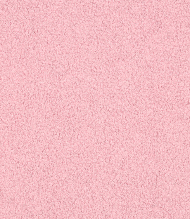 snoepjesroze - teddy boucle double face met fleece