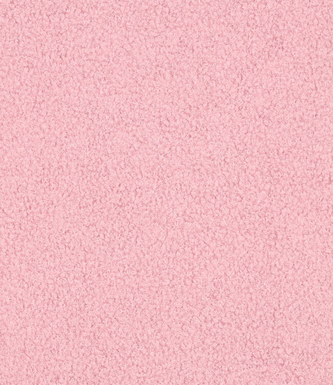 snoepjesroze - teddy boucle double face met fleece