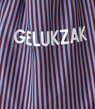blauw en bordeaux strepen - katoentje
