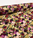 prachtige groen en violet viscose