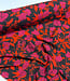 rode bloemen op zwarte achtergrond - viscose