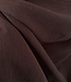 twill double gauze - mooie zware kwaliteit - donkerbruin