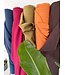 twill double gauze - mooie zware kwaliteit - donkerbruin
