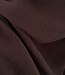 twill double gauze - mooie zware kwaliteit - donkerbruin