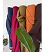 twill double gauze - mooie zware kwaliteit - cognac