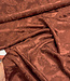 A la Ville Ingeweven leaves - bordeauxbruin - Viscose rayon gesatineerd (knipmode)
