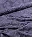 A la Ville Ingeweven leaves - diep nachtblauw - Viscose rayon gesatineerd (knipmode)