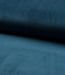 petrolblauw - soepelvallende washed corduroy