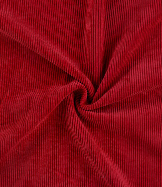 rood - soepelvallende washed corduroy