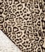 deadstock faux fur - beige cavallo luipaardprint