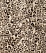 deadstock faux fur - beige cavallo luipaardprint