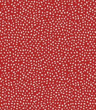 rode dots - katoen tricot