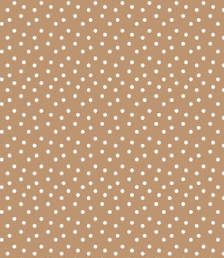 karamel dots - geruwde french terry