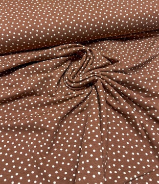 donkerbruine dots - jogging