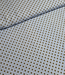 polkadots blauw en bruin - viscose