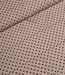 polkadots roze en bruin - viscose